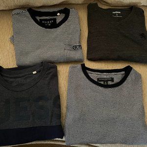 Guess, Express and Banana Republic Men T Shirts 4 for $20